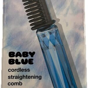Brand New-in-Box Conair xo,Morgan Simianer Baby Blue Cordless Straightening Comb